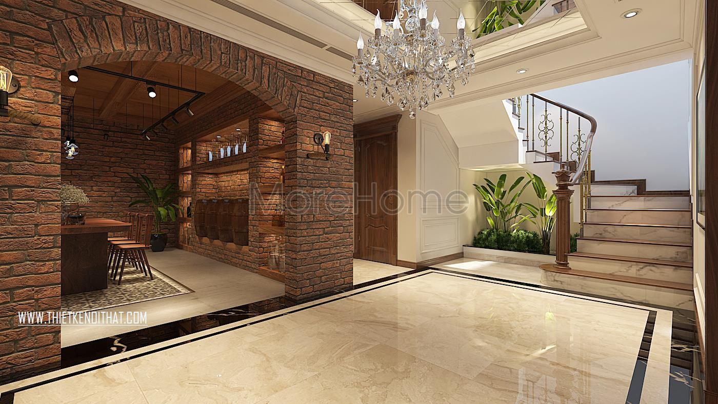 Thiết kế nội thất biệt thự Vinhomes GreenBay HL30 